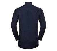 Russell Collection Camicia da uomo a maniche lunghe Oxford R-932M-0 - Camicia da