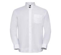Russell Collection Camicia Facile Manutenzione Manica Lunga Uomo (RW9476)
