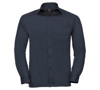 Russell Collection Camicia Facile Manutenzione Manica Lunga Uomo (RW9538)