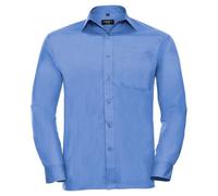 Russell Collection Camicia Facile Manutenzione Manica Lunga Uomo (RW9538)
