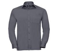Russell Collection Camicia Facile Manutenzione Manica Lunga Uomo (RW9538)