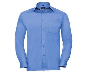 Russell Collection Camicia Facile Manutenzione Manica Lunga Uomo (RW9538)