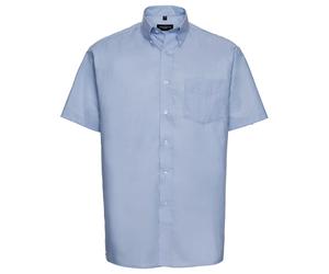 Russell Collection Camicia Facile Manutenzione Maniche Corte Uomo (PC6420)
