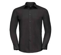 Russell Collection Camicia Formale Facile Manutenzione Manica Lunga (RW9304)