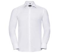 Russell Collection Camicia Formale Spina di Pesce Manica Lunga Uomo (PC5991)