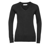 Russell Collection Felpa Scollo a V Donna (RW9595)