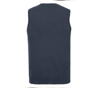 Russell Collection Mens V-Neck Maglione senza maniche Maglione R-716M-0 - Office