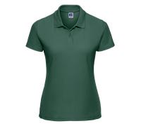 Russell Donne 539F Classico Poly / Cotone Piqu Misura Maglia Polo a Manica Corta