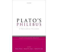 Russell E. Jones Gabriel R. Lear Panos Dimas Plato's Philebus (Copertina rigida)