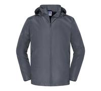 Russell Essential Giacca con Cappuccio Impermeabile Uomo (BC7727)