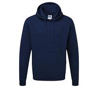 Russell - Felpa con Cappuccio - Uomo (L) (Blu scuro)