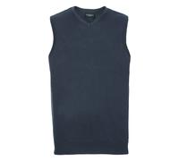 Russell - Gilet Scollo V Tinta Unita - Uomo (BC1014)