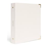 Russell+Hazel - Mini raccoglitore a 3 anelli, perla, 20,3 x 22,9 cm (28790)