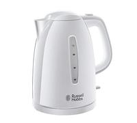 Russell Hobbs 21270 Textures Kettle, 1.7 L, 3000 W - White by Russell Hobbs
