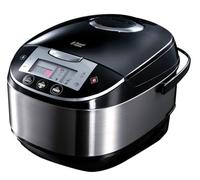 Russell Hobbs Multicooker Pentola elettrica 11 Programmi di Cottura Capacità 5 Litri Potenza 900 Watt con Timer e Display LED colore Nero / Inox - COOK@HOME - 21...