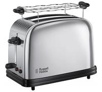 23.310-56 Tostapane 2 Fessure Senza Pinze In Acciaio Inox, 1200 W, Grigio / Nero