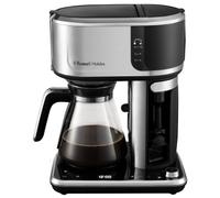 Russell Hobbs Macchina Caffè Americano - Funzione Barista: Pressione Regolabile, Infusione a freddo, Montalatte - Touch Digitale; Timer Programmabile, Funzione Mantieni Caldo, 26230-56