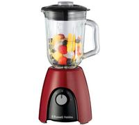 Russell Hobbs Frullatore, [Smoothie] Mixer per Succhi & Pappe (Caraffa in vetro da 1,5L, 2 velocità & impostazioni a impulsi, Lame in acciaio inox, Senza BPA, Potenza massima 850W) Desire 27120-56