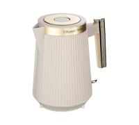 Russell Hobbs Bollitore Elettrico [1,7L, 2400W] Brontë Stone (Opaco, Accenti oro, Beccuccio Perfect Pour, Indicatore acqua, Base 360°, Avvolgicavo, Illuminazione, Coperchio pressione) 26751-70