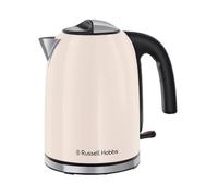 Russell Hobbs Bollitore Elettrico [1,7L, 2400W] Colours Plus Jasmine (Acciaio inox, Ebollizione rapida, Indicatore acqua, Filtro anticalcare, Risparmio energetico, Beccuccio Perfect Pour) 28510-70