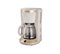 RUSSELL HOBBS Bronte 1,25 l macchina caffè americano, Beige, Oro, Trasparente