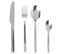 Russell Hobbs BW04303EU7 Set di posate da 24 pezzi - posate Vermont in acciaio inox per 6 persone, posate per coltelli e forchette, cucchiai lavabili in lavastoviglie, finitura lucida a specchio