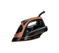 Russell Hobbs Copper Express Ferro da stiro a secco e a vapore 2600 W Nero, Rame