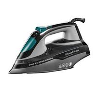 Russell Hobbs Ferro a vapore Colour Control Supreme con suola in ceramica multicolore con protezione dai colori UV