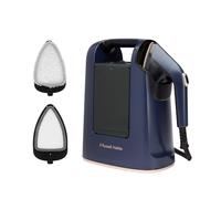 Russell Hobbs Ferro da Stiro Portatile 2in1, Stiratore verticale e Ferro Vapore, Steam Genie Maestro 1700W, 20g al minuto, 2 Accessori: Tessuti Delicati e Rivestimenti, Ceramica, 750ml, 27600-56