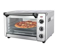 Russell Hobbs Fornetto Elettrico Multifunzione 5-in-1 - Friggitrice ad aria calda, Mini forno, grill, Tostapane, Funzione riscaldamento - 20 l, pizza 30 cm, Cestello, Teglia, Griglia, 26680-56