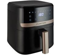 Russell Hobbs Friggitrice ad Aria 4,3L - 9 Programmi, 200℃, Rapid Air, Touchscreen, Auto Spegnimento, Keep Warm, Cottura Senza Olio, Lavabile in Lavastoviglie, 1300W - Satisfry 27610-56