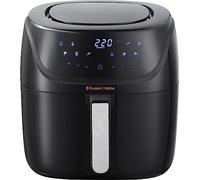Russell Hobbs Friggitrice ad Aria XXL, 8 L, SatisFry, 7 Funzioni Cottura: Griglia, Arrostisce, Disidrata etc. & 10 Programmi, Lavastoviglie ok, Display Touch, Fino a 220°C, AirFryer 27170-56