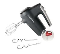 Russell Hobbs Frullatore a Mano (Frusta per Dolci, 5 Velocità + Turbo, Fruste e Ganci per Impasto in Cromato, Lavastoviglie ok, 350W max) Desire Matte Charcoal 27141-56