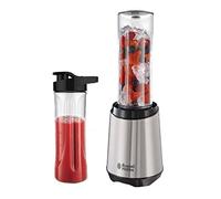 Mix&Go 0,6 L Frullatore da tavolo 300 W Nero, Argento, Mixer stand argento, Frullatore da tavolo, 0,6 L, Tritaghiaccio, 300 W, Nero, Argento