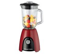 Russell Hobbs Frullatore, [Smoothie] Mixer per Succhi & Pappe (Caraffa in vetro da 1,5L, 2 velocità & impostazioni a impulsi, Lame in acciaio inox, Senza BPA, Potenza massima 850W) Desire 27120-56