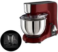 Russell Hobbs Impastatrice Planetaria Capacità ciotola 5 Litri 8 Velocità Robot da Cucina Potenza 1000 Watt + Bicchiere Frullatore 1,5 Litri colore Rosso - 23480...