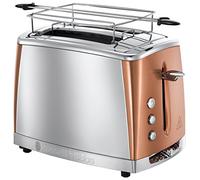 Russell Hobbs - Tostapane 24290-56 a 2 Fette Potenza 1550 W Colore Bronzo / Argento - SPEDIZIONE GRATUITA