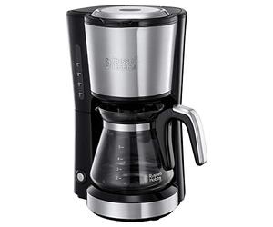 Russell Hobbs Macchina Caffè Americano, Compatta, Filtro Permanente lavabile, Spegnimento automatico, mantenimento in caldo, 5 tazze, 740 ml, 650 W, Compact Home, 24210-56