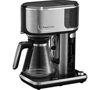 Russell Hobbs Macchina Caffè Americano - Funzione Barista: Pressione Regolabile, Infusione a freddo, Montalatte - Touch Digitale; Timer Programmabile, Funzione Mantieni Caldo, 26230-56