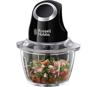 Russell Hobbs Mini Tritatutto, Lama Multiuso in Acciaio Inox, 200 W, 1 L, Nero, 24662-56