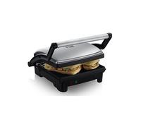 Russell Hobbs 17888-56 Griglia di contatto Da tavolo Elettrico 1800W Nero, Acciaio inossidabile barbecue e bistecchiera, 20913 036 001