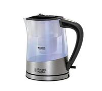 Purity bollitore elettrico 1 L 2200 W Nero, Argento, Trasparente "accaio/trasparente, 1 L, 2200 W, Nero, Argento, Trasparente, Indicatore del livello dell''acqua, Filtro"