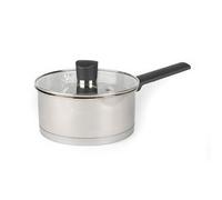 Russell Hobbs RH01163EU Excellence Collection pentola da 18" con coperchio in vetro, acciaio inox, finitura lucida a specchio, compatibile a induzione, lavabile in lavastoviglie