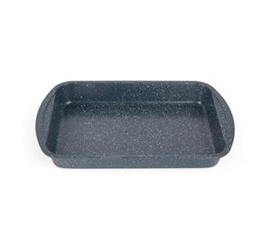 Russell Hobbs RH0999EU Nightfall Stone Roaster, 38, marmo blu, 100% PFOA-free, perfetto per cene in famiglia, dolci e arrosti domenicali, teglia per brownies, acciaio al carbonio