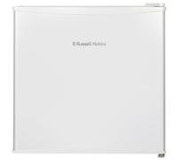 Russell Hobbs RHTTF0E1W - Mini frigo da tavolo, capacità 43 litri, porta reversibile e piedini regolabili, piccolo frigorifero, controllo manuale della temperatura, contenitore per il ghiaccio, colore