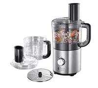 Russell Hobbs Robot da Cucina Food Processor Capacità 0.8 litri Potenza 500 Watt Tritatutto colore Nero / Inox - 25280-56