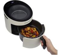RUSSELL HOBBS SatisFry Air Panoramic 27420-56 Friggitrice senza olio - Capacità 5 l - 10 programmi di cottura - 1500 W - Crema