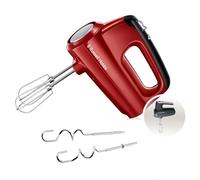 Russell Hobbs Sbattitore Elettrico Desire, Rosso, 24670-56, 5 Velocità | Fruste e Ganci Lavabili in Lavastoviglie, Pulsante di Espulsione Rapida, Base di Appoggio Stabile
