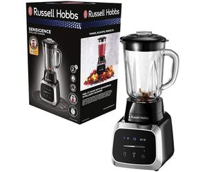 Russell Hobbs Sensigence Blender In Vetro Touch Con Timer 1.5 L 1000 W Silber
