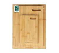 Russell Hobbs Set di taglieri in bambù, 3 pezzi, 25/36/40 cm | Bambù FSC®-Certified, superficie oliata, per preparare e servire, delicato sui coltelli, igienico, verdure, formaggio